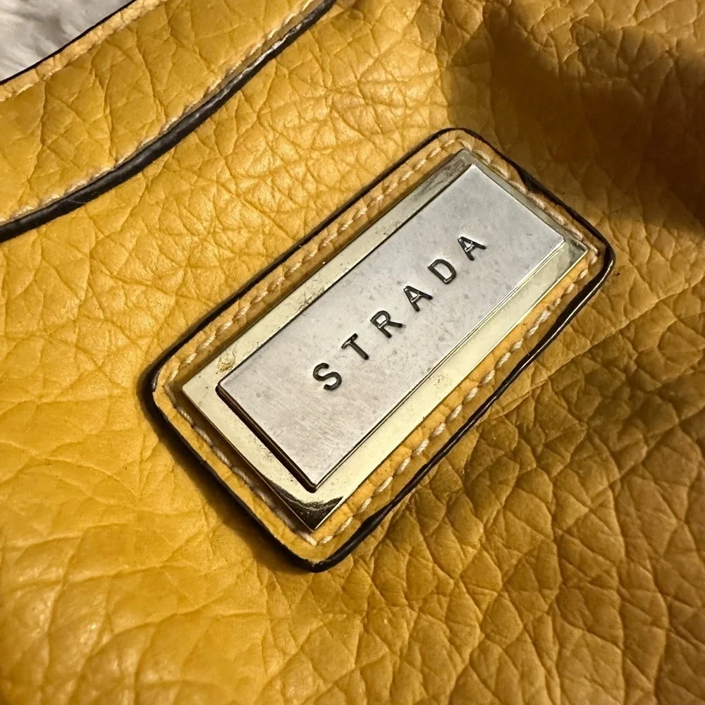 Strada Faux Leather Hobo Shoulder Bag